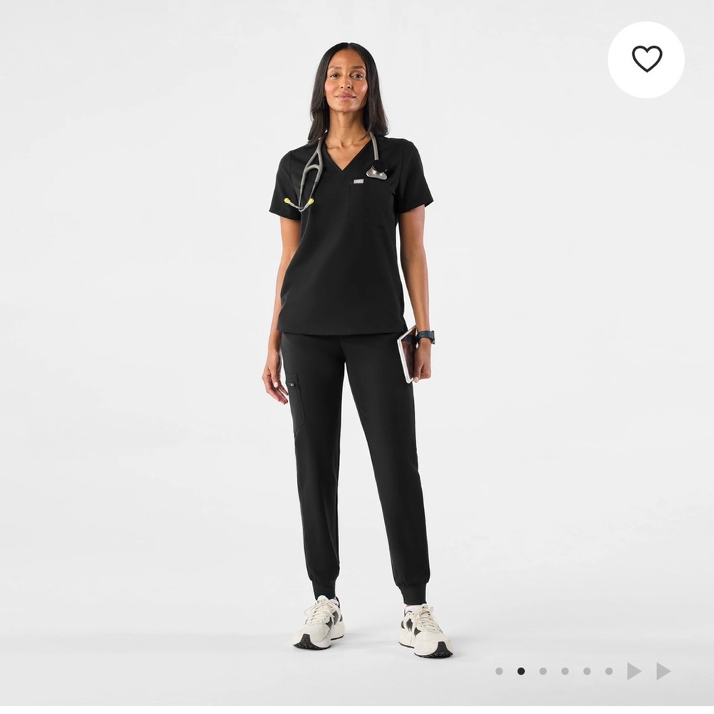 Figs Technical Collection Black Scrub Set